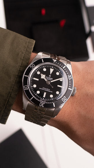 Tudor Black Bay Monochrome segunda mano - vista frontal