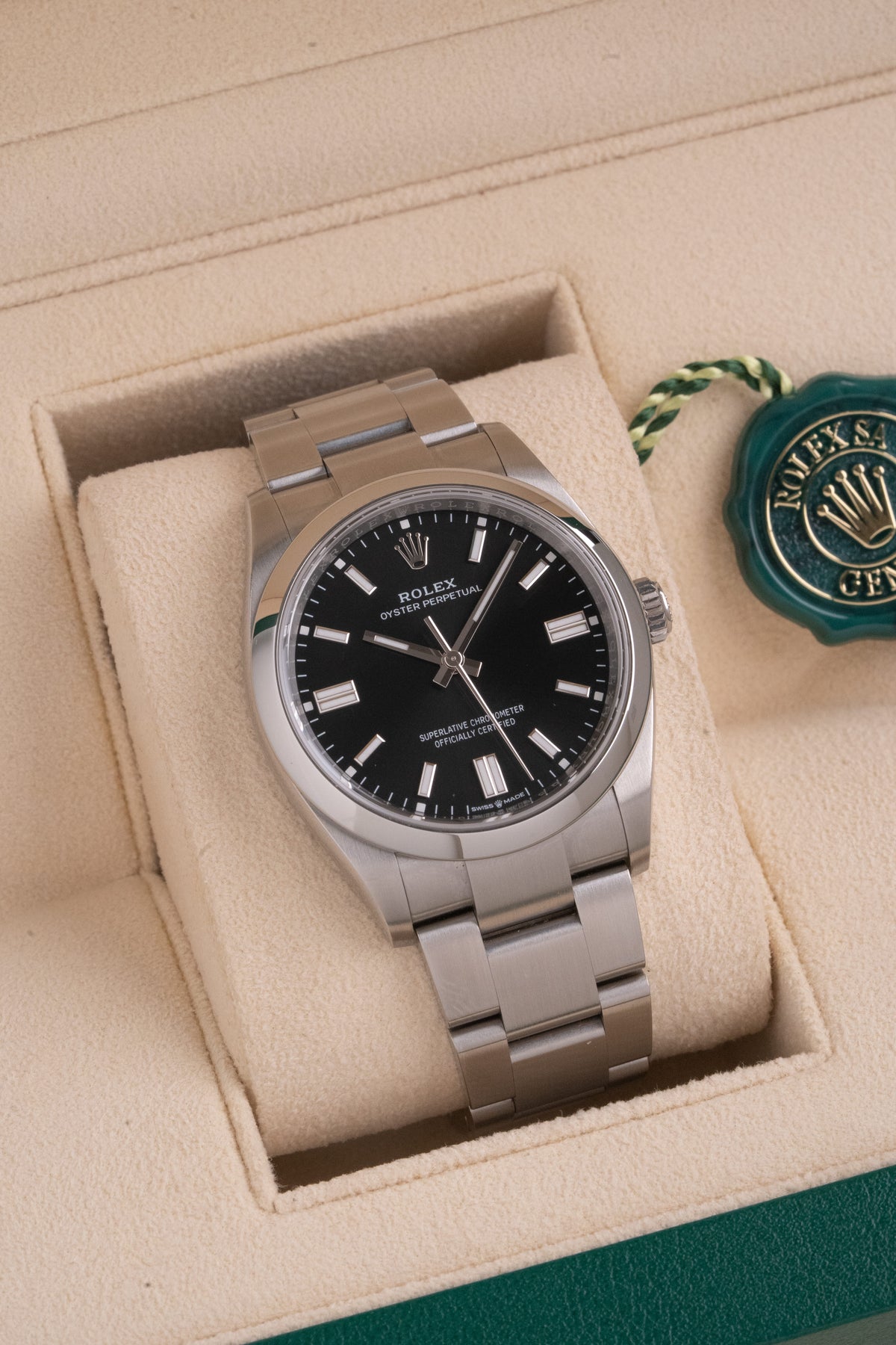 Rolex Oyster Perpetual 36 negro