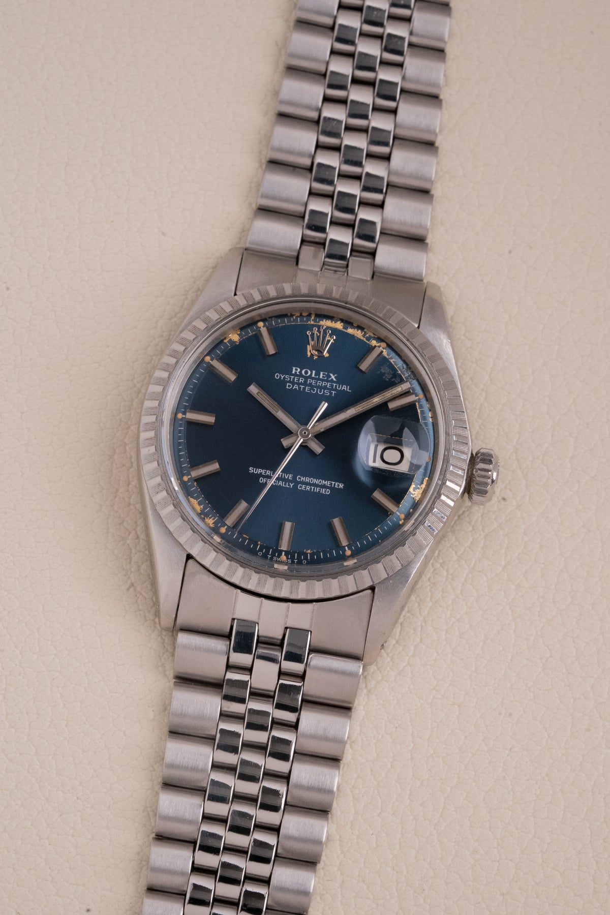 Rolex Datejust 36 1603 Azul Soleil
