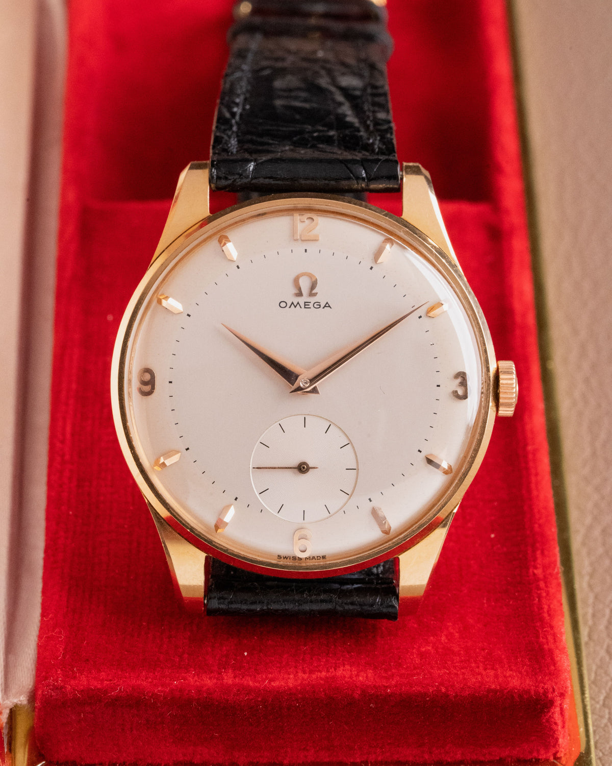 Omega Jumbo 18k Trésor 2896