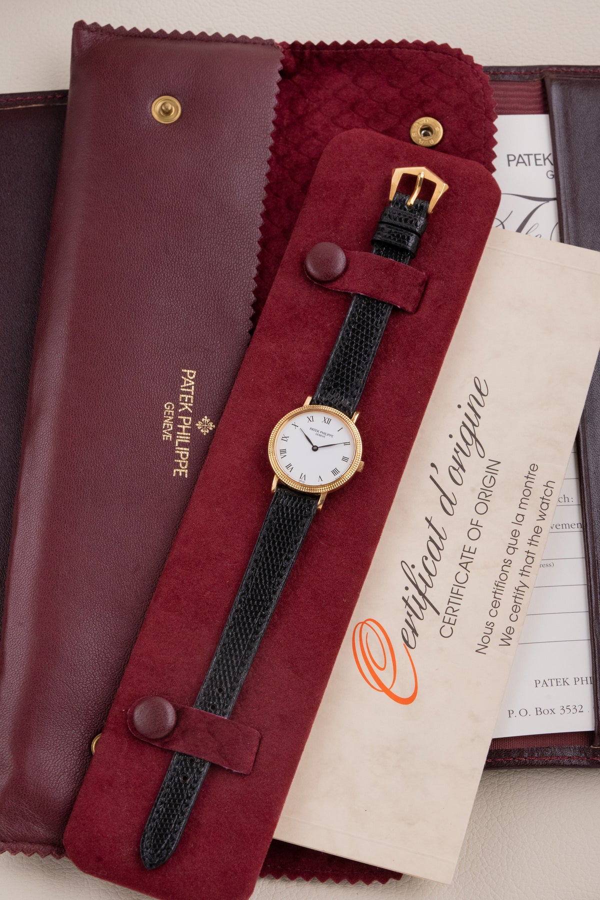 Patek Philippe Calatrava Clous de Paris ref. 4819