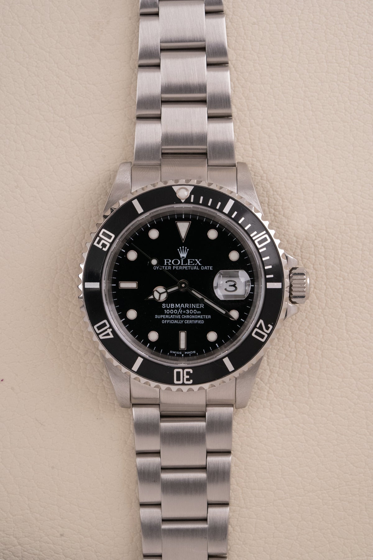 Rolex Submariner Date ref. 16610 serie Y de 2002