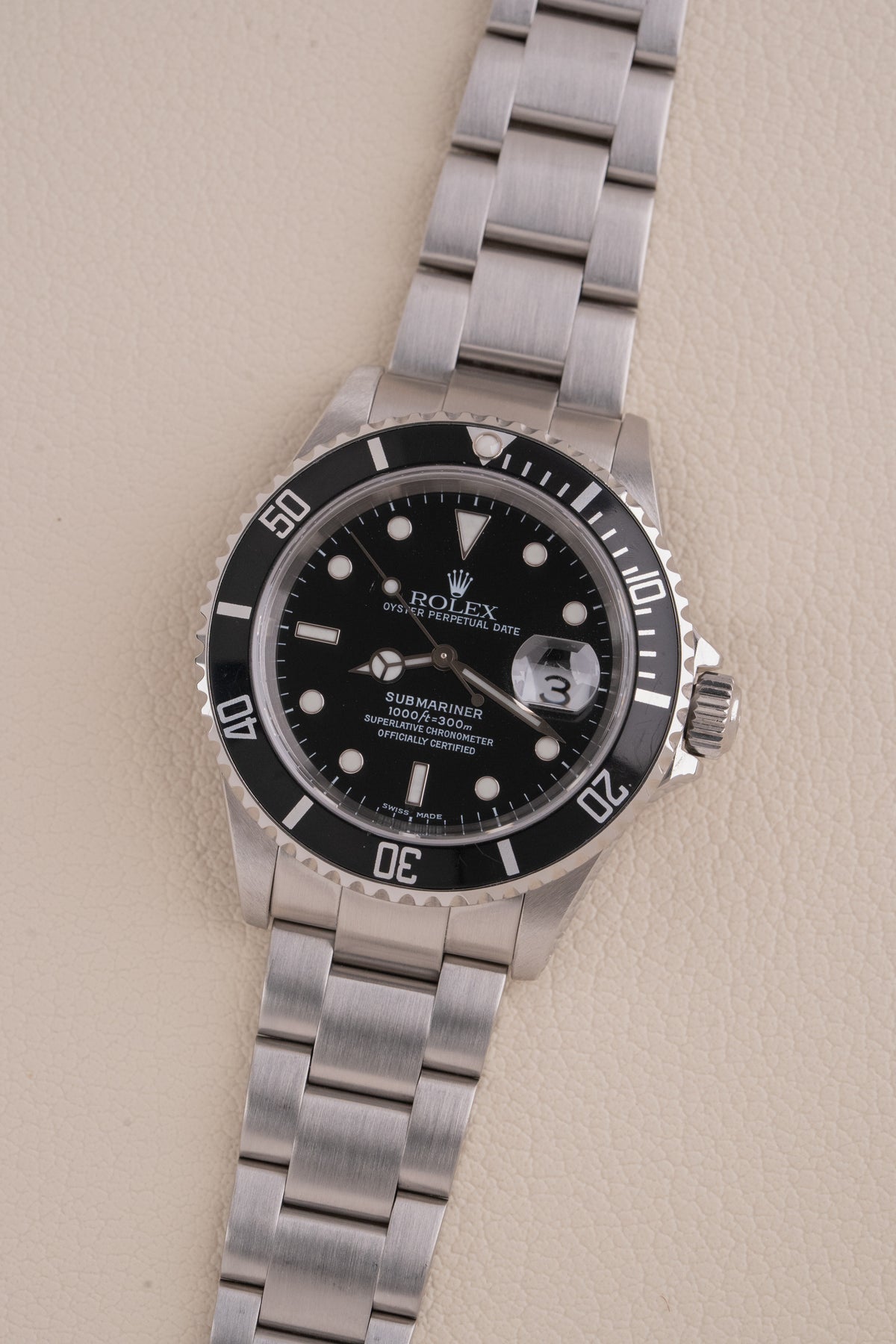 Rolex Submariner Date ref. 16610 serie Y de 2002