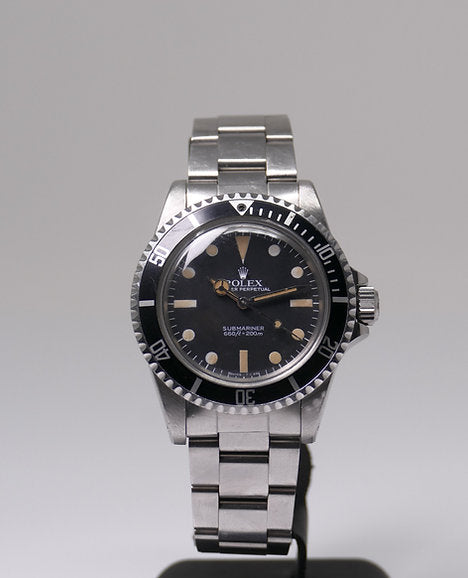 Rolex Submariner 5513 segunda mano - vista frontal