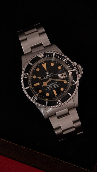 Rolex Submariner 1680 Pumpkin segunda mano - vista frontal