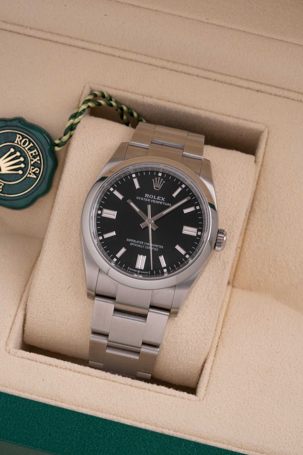 Rolex Oyster Perpetual 36 negro