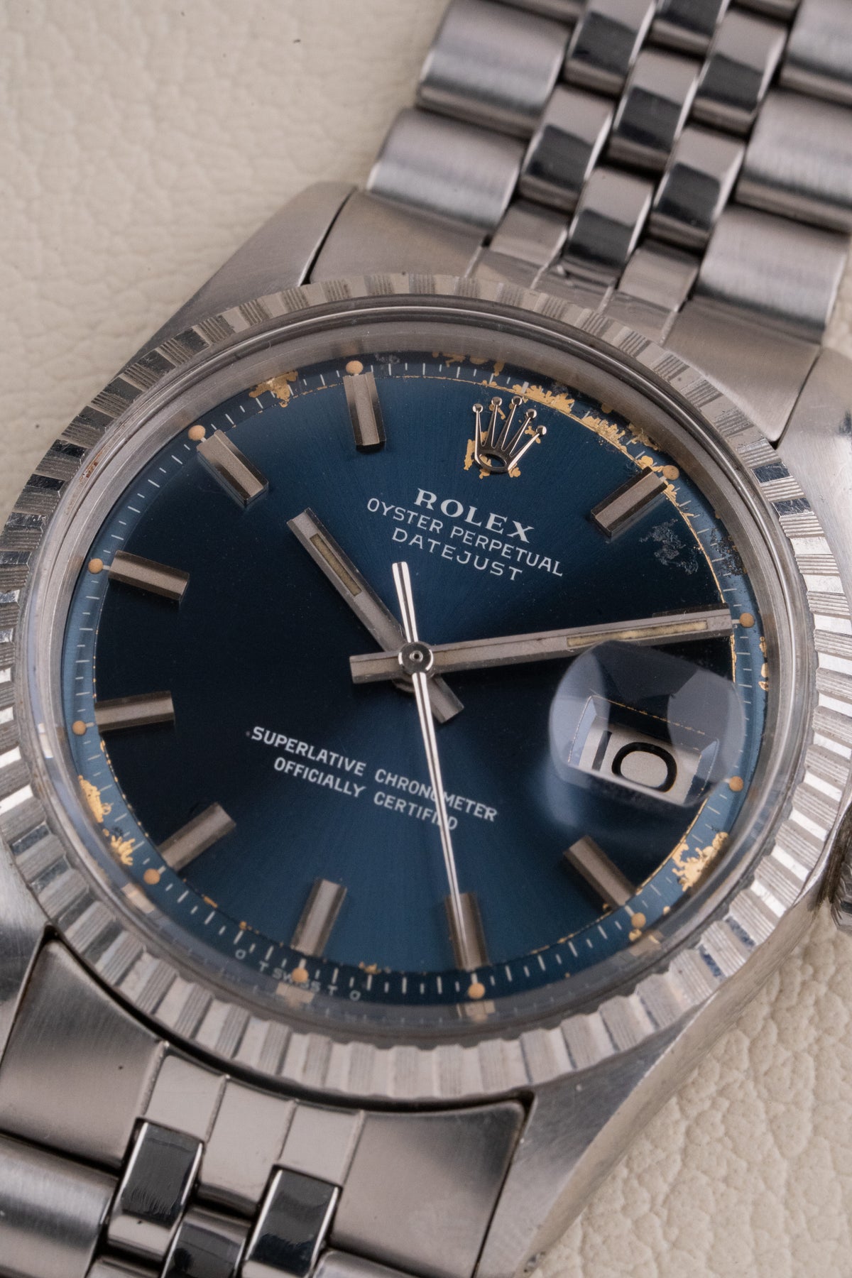 Rolex Datejust 36 1603 Azul Soleil