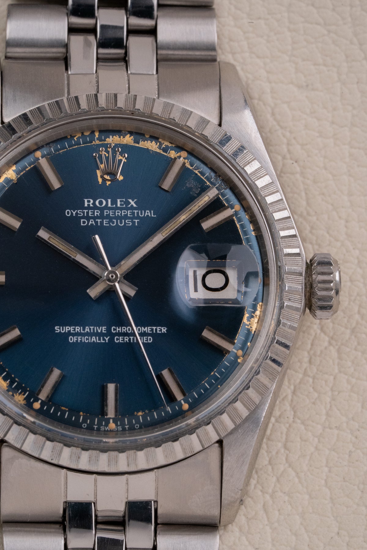 Rolex Datejust 36 1603 Azul Soleil