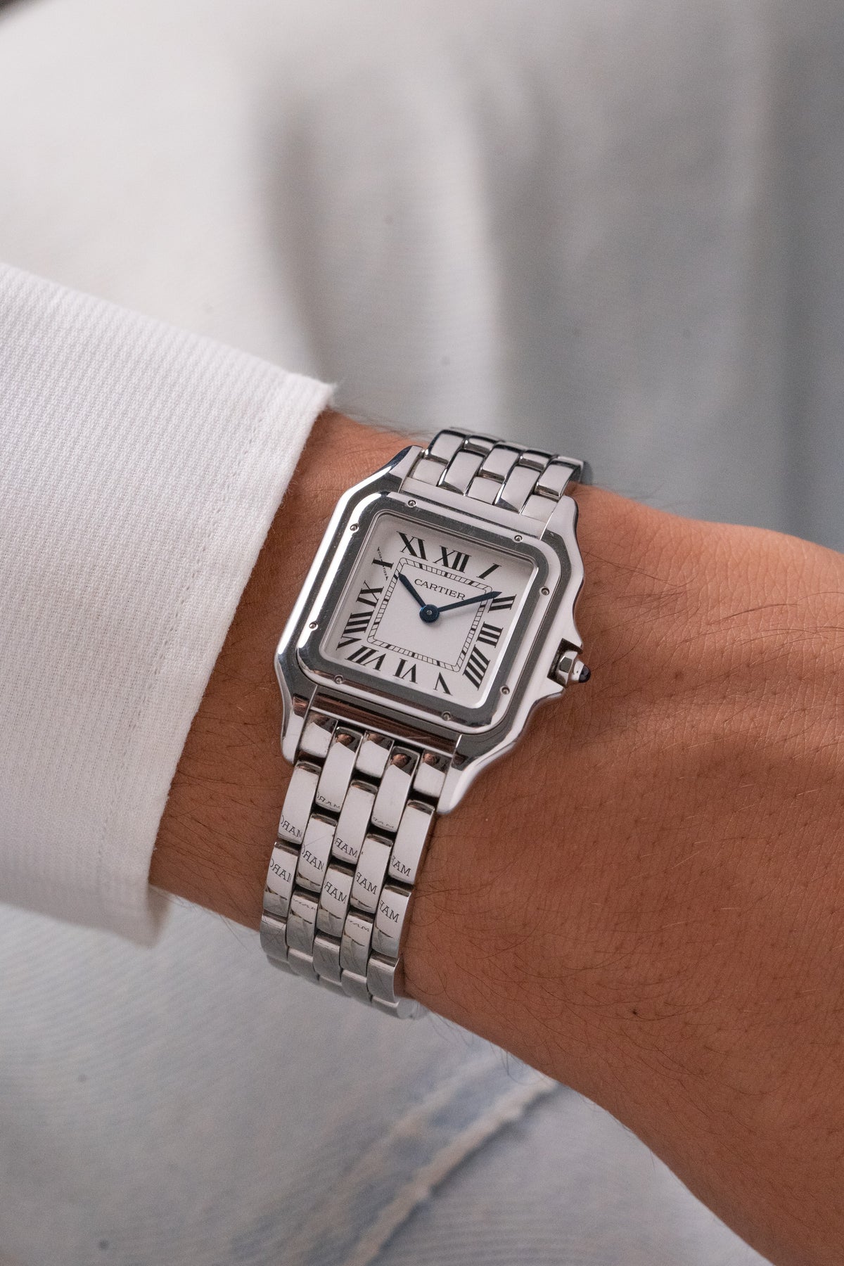 Cartier Panthère Medium en acero, de 2024