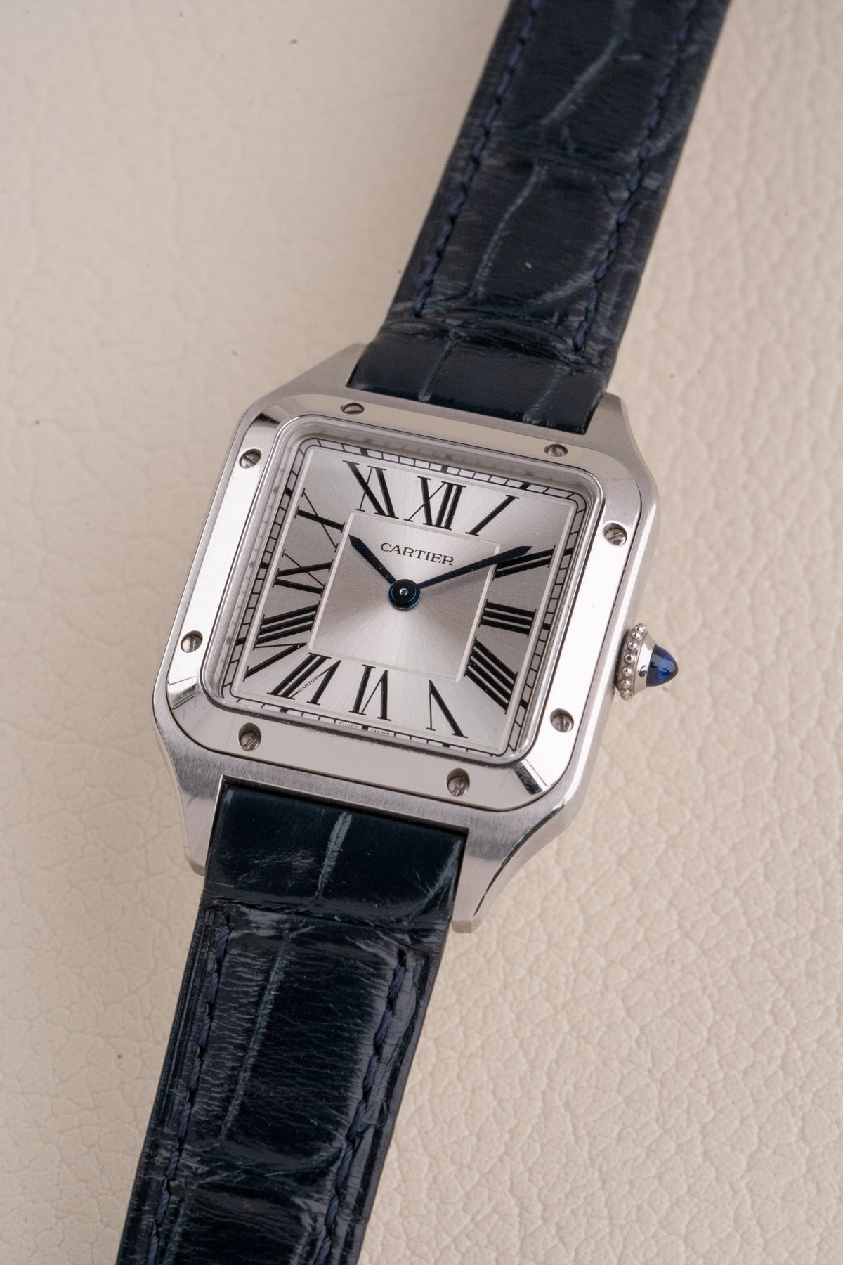 Cartier Santos-Dumont de 2023 en acero