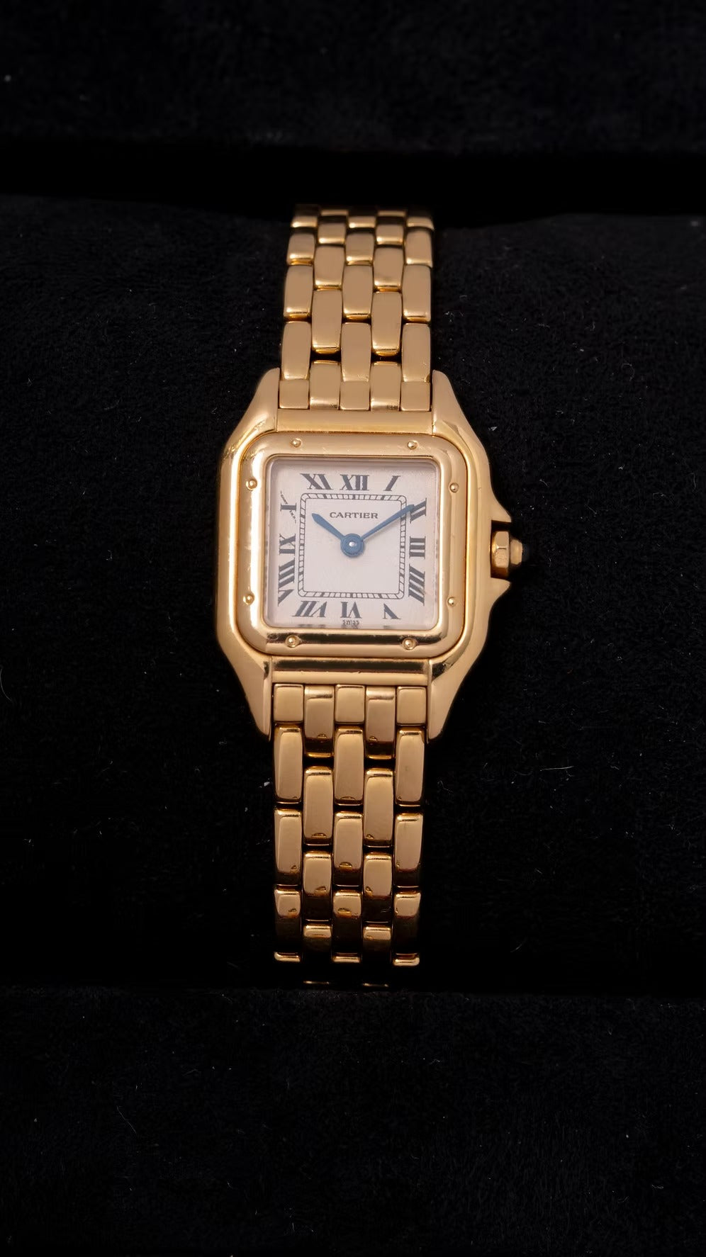 Cartier Panthere Mini 18K segunda mano - detalle de la esfera