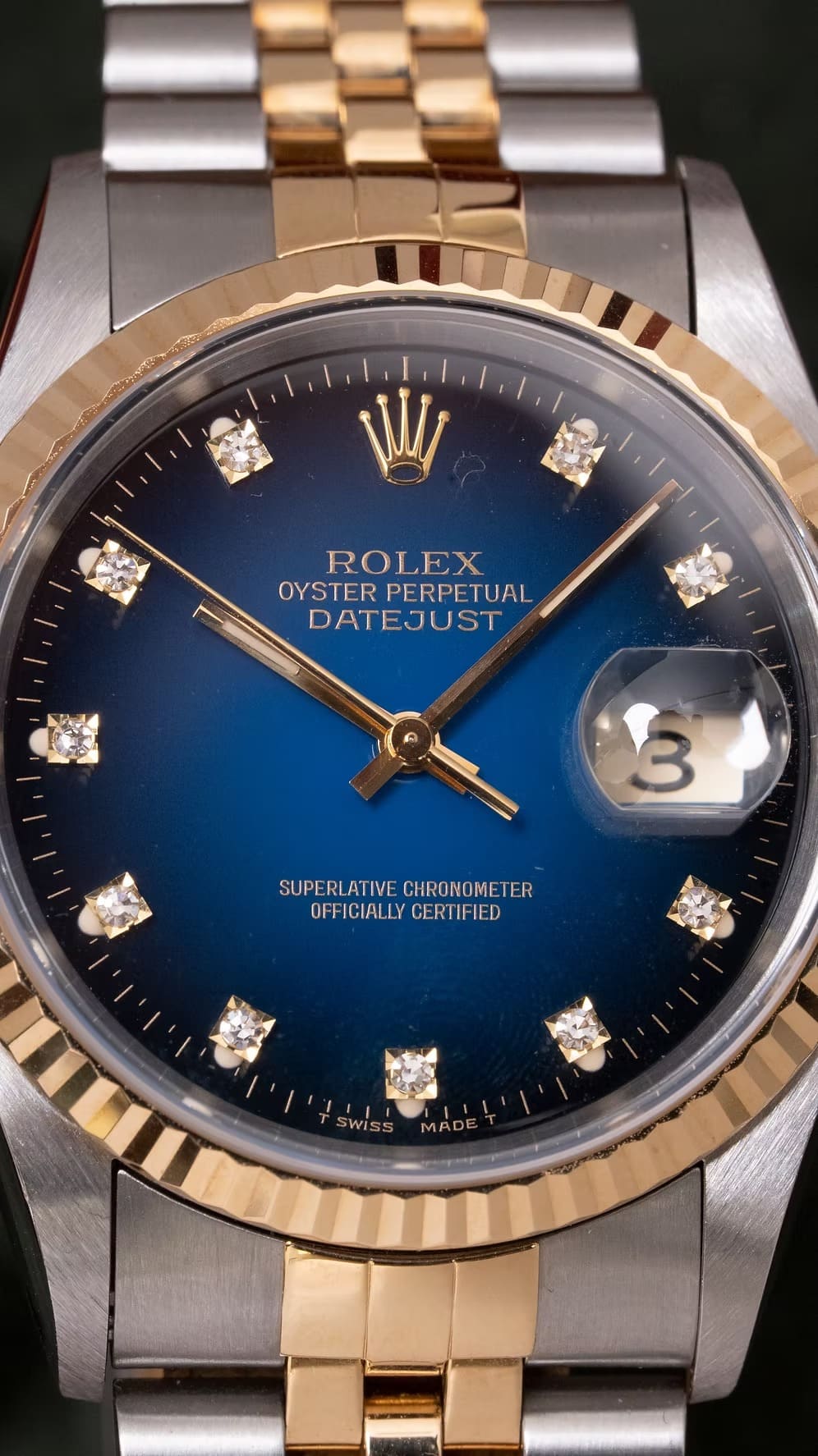 Rolex Datejust Vignette Dial NOS segunda mano - correa y cierre