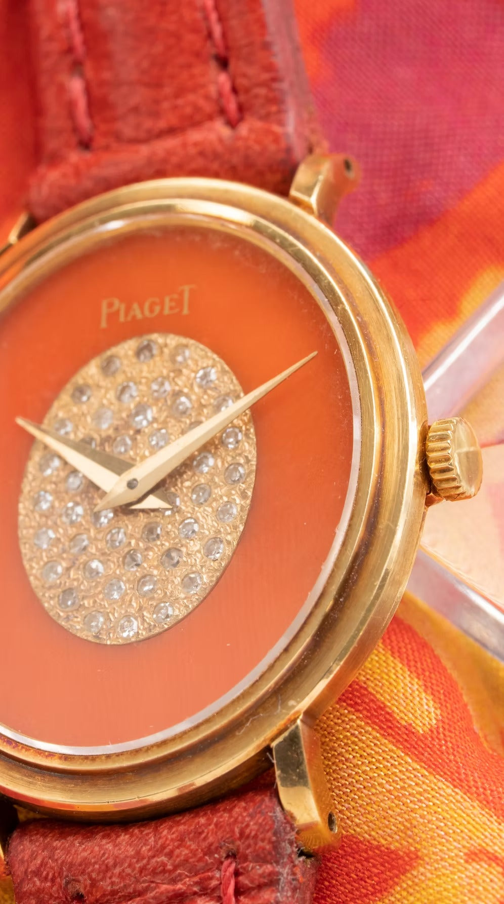 Piaget Coral segunda mano - detalle del bisel
