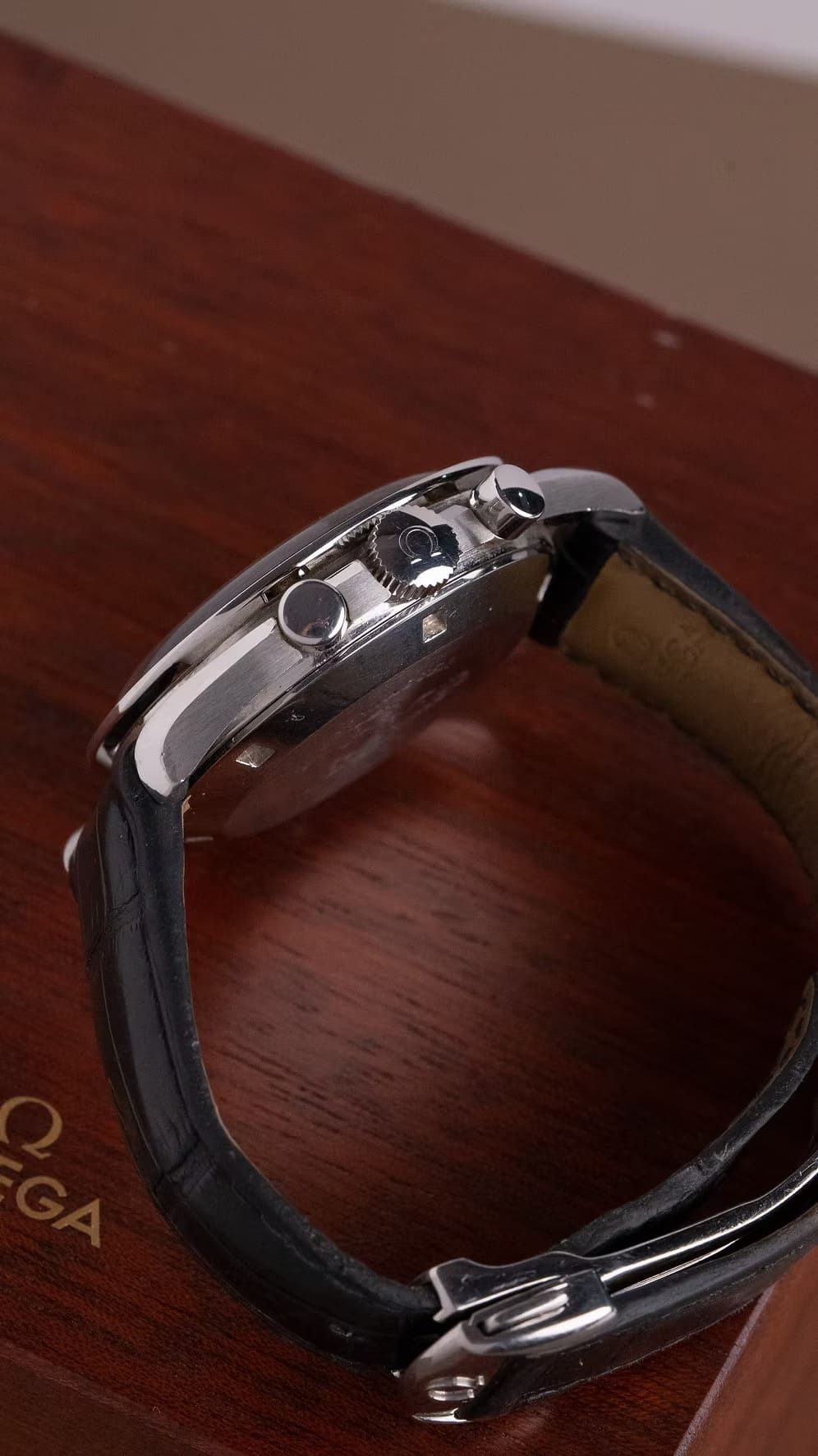 Omega Speedmaster "PREMOON" segunda mano - detalle de la esfera