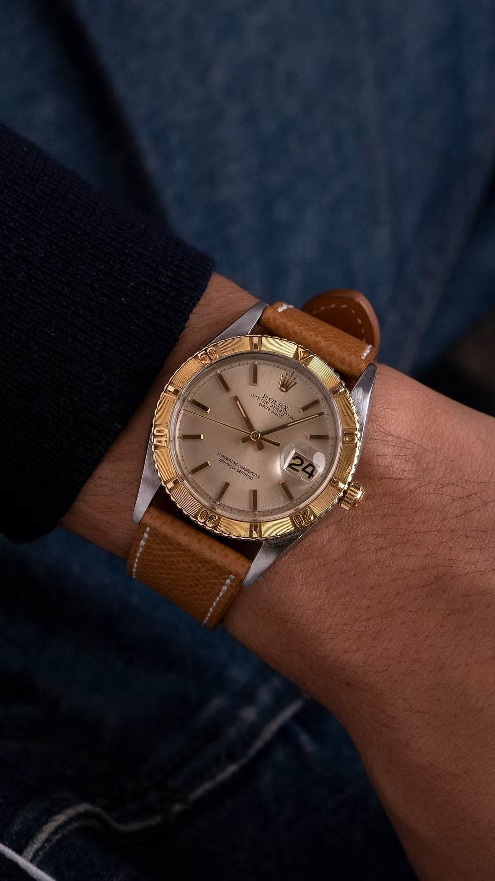 Rolex Datejust 36 Turn-O-Graph segunda mano - vista frontal