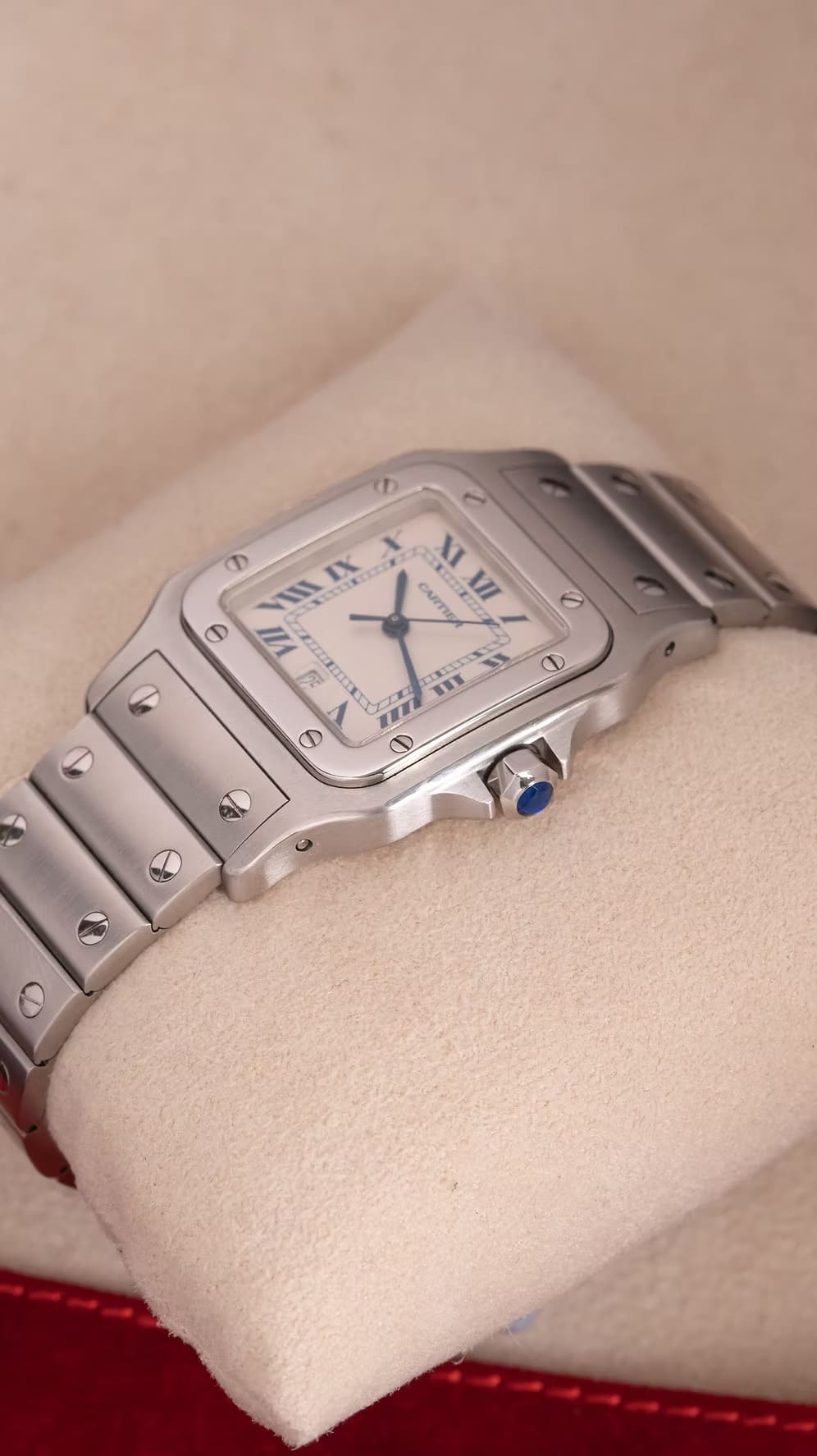 Cartier Santos Galbee 1564 segunda mano - vista lateral