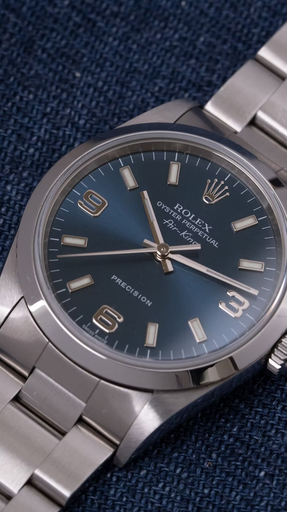 Rolex Oyster Perpetual "AIRKING" segunda mano - vista frontal