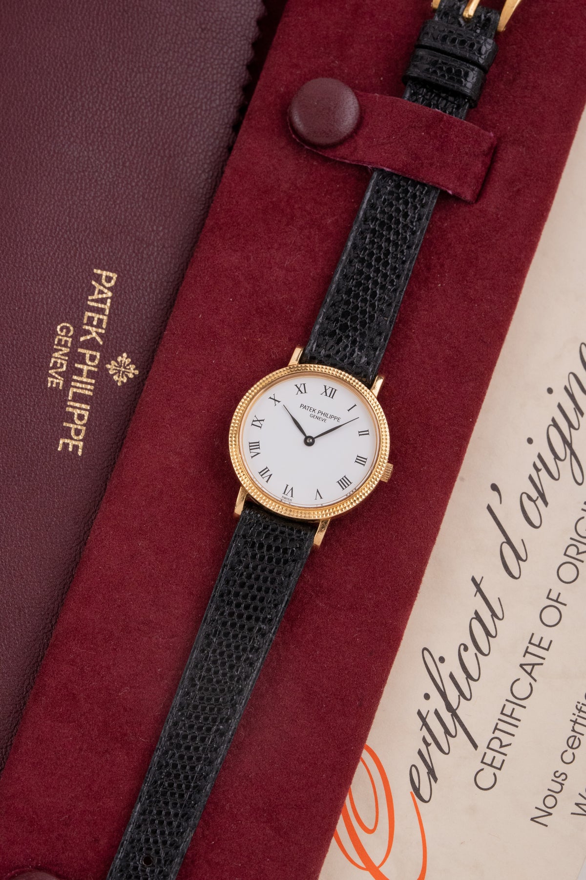 Patek Philippe Calatrava Clous de Paris ref. 4819