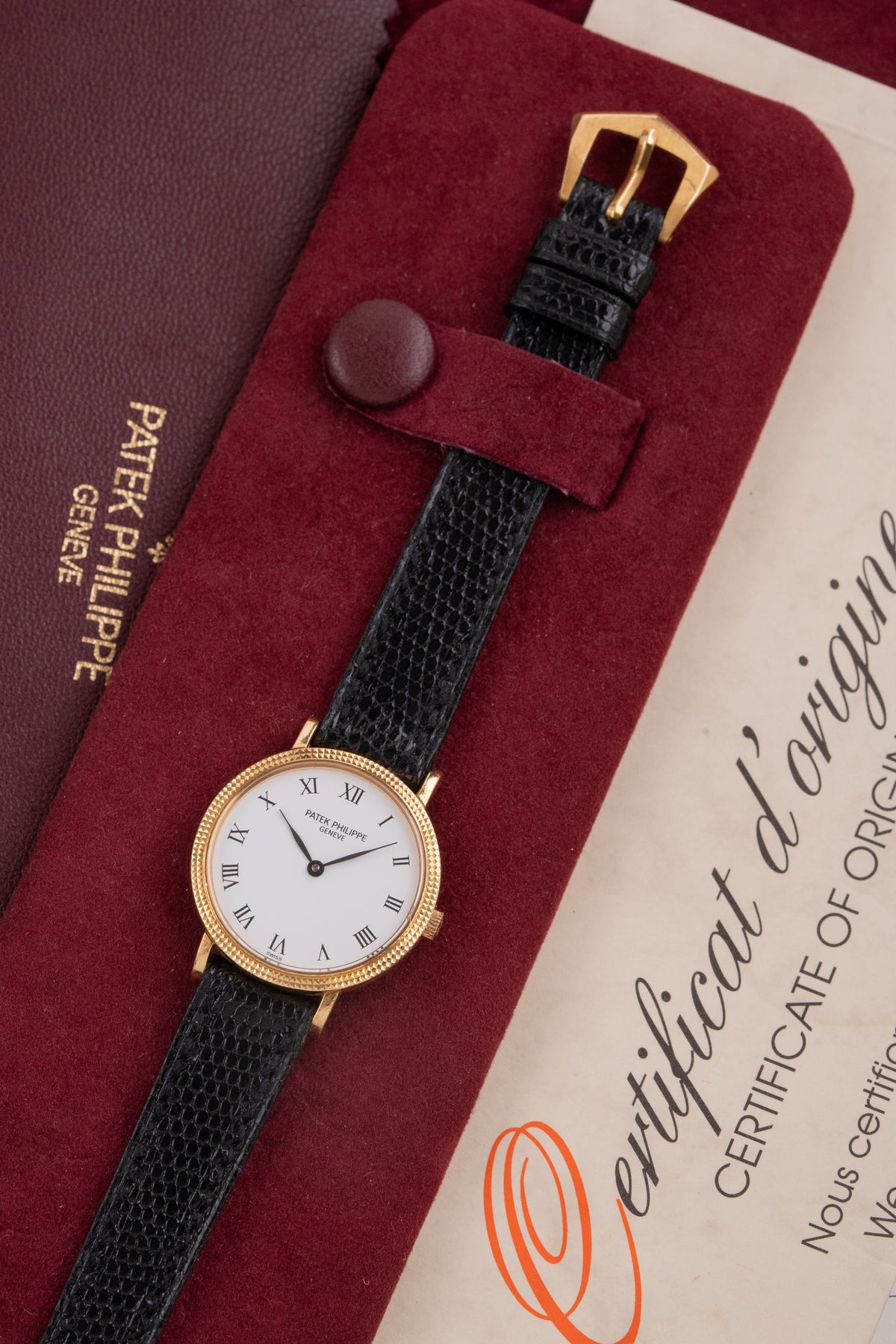 Patek Philippe Calatrava Clous de Paris ref. 4819
