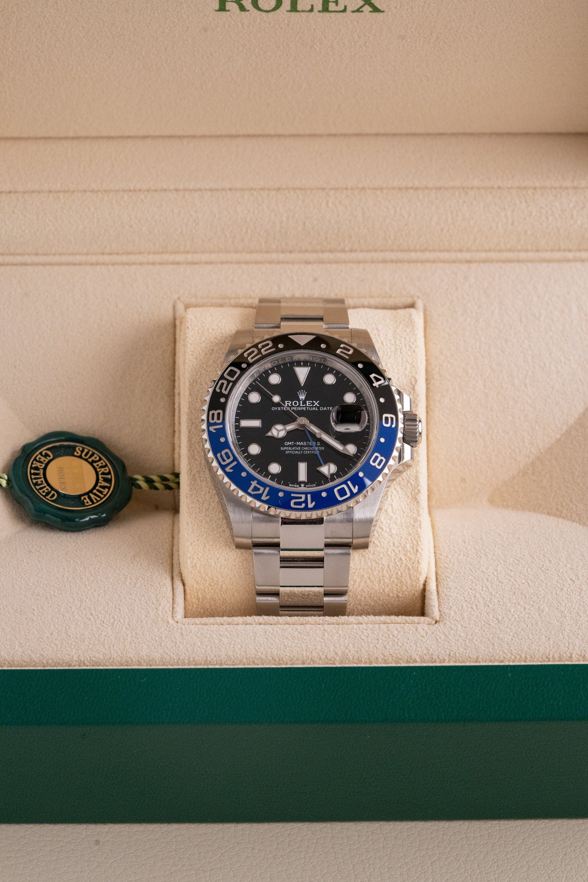 Rolex GMT-Master II Batman ref. 126710BLNR